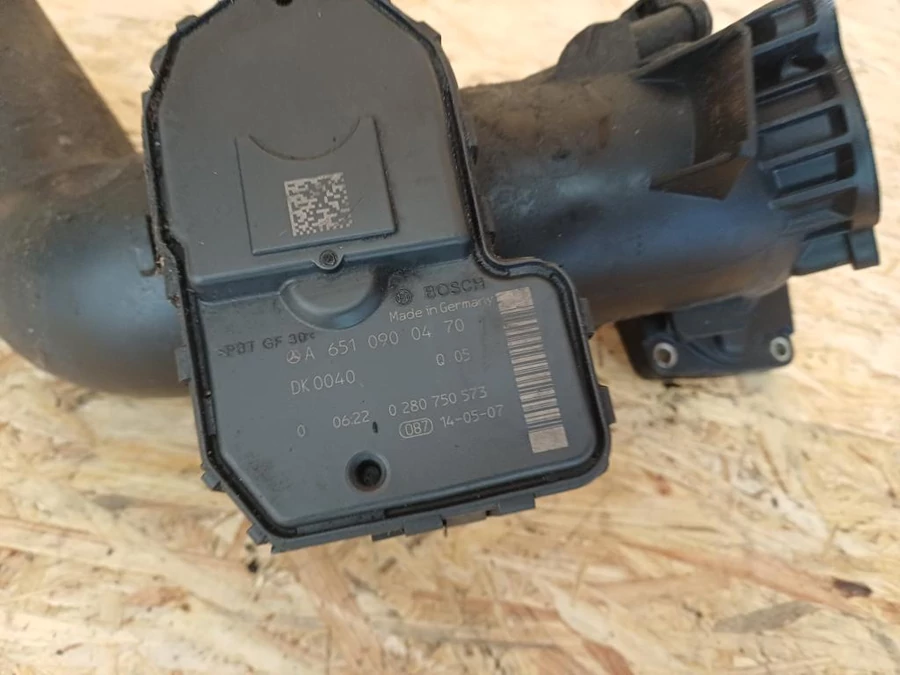 Mercedes E Class W212 (2009-2016) 2.2 Cdi Diesel Fojtószelep Csővel 