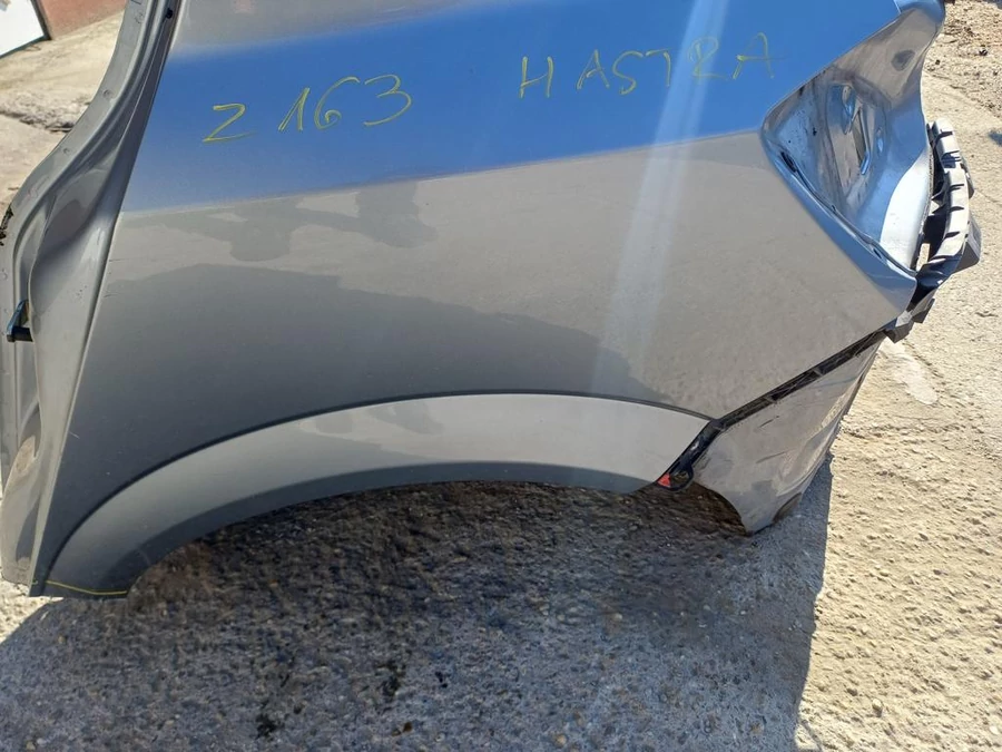 Opel Astra H (2004-2009) Bal Hátsó Sárvédő