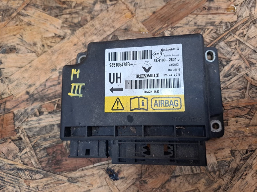 Renault Megane III (2008-2015) Légzsák Vezérlő Elektronika
