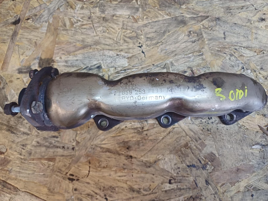 Audi A6 C6 4F ( 2004-2011)  3.0Tdi V6 Diesel Bal Kipufogó Csonk Leömlő