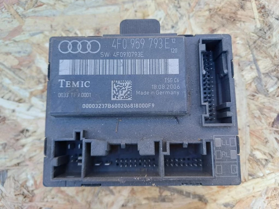 Audi A6 C6 4F ( 2004-2011) Jobb Első Ajtó Vezérlő Elektronika 