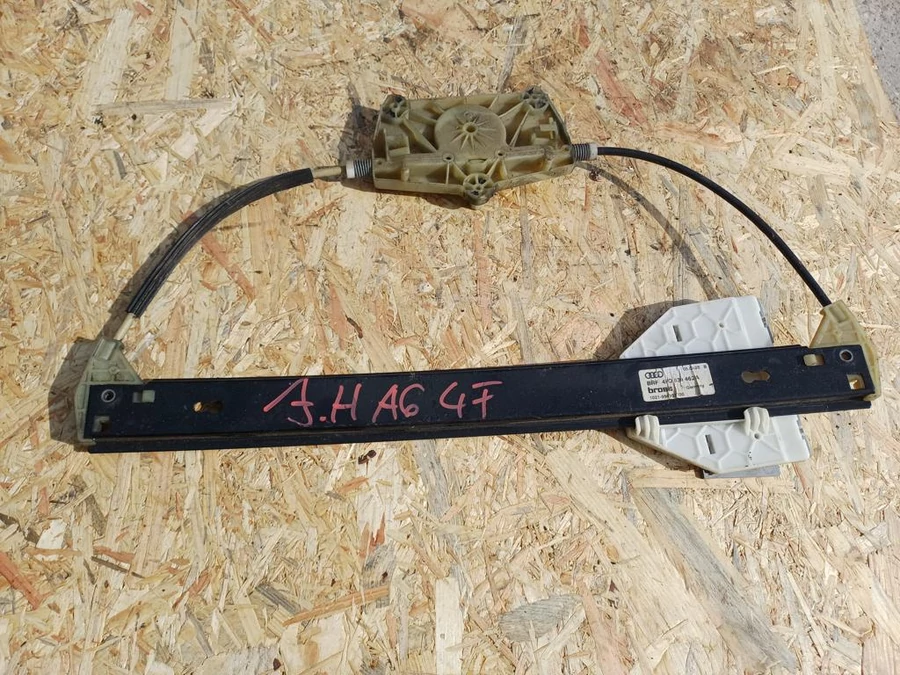 Audi A6 C6 4F ( 2004-2011) Jobb Hátsó Ajtó Ablakemelő Szerkezet Elektromos