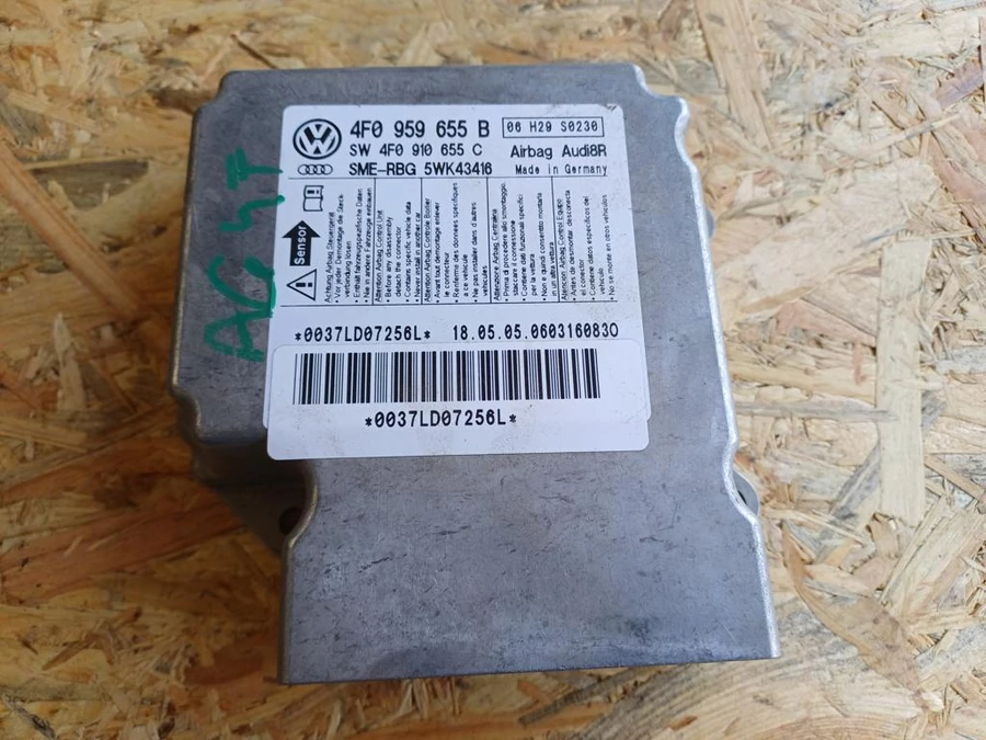 Audi A6 C6 4F ( 2004-2011) Légzsák Vezérlő Elektronika 
