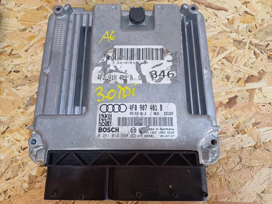 Audi A6 C6 4F ( 2004-2011) 3.0Tdi V6 Diesel Motorvezérlő 