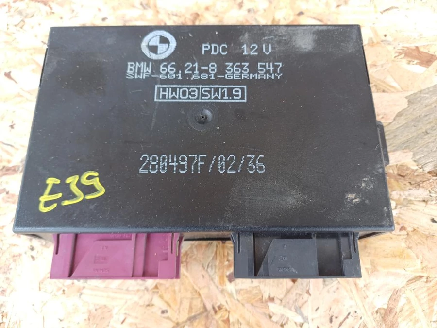 BMW E39 (1995-2004) Tolatóradar Vezérlő Elektronika 