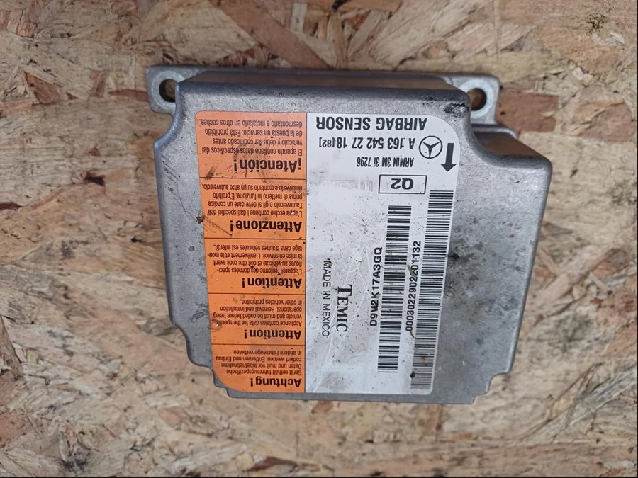 Mercedes ML W163 (1998-2005) Légzsák Vezérlő Elektronika 