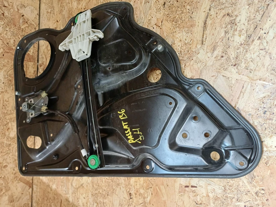 Vw Passat B6 (2005-2011) Jobb Hátsó Ajtó Ablakemelő Szerkezet Mechanikus