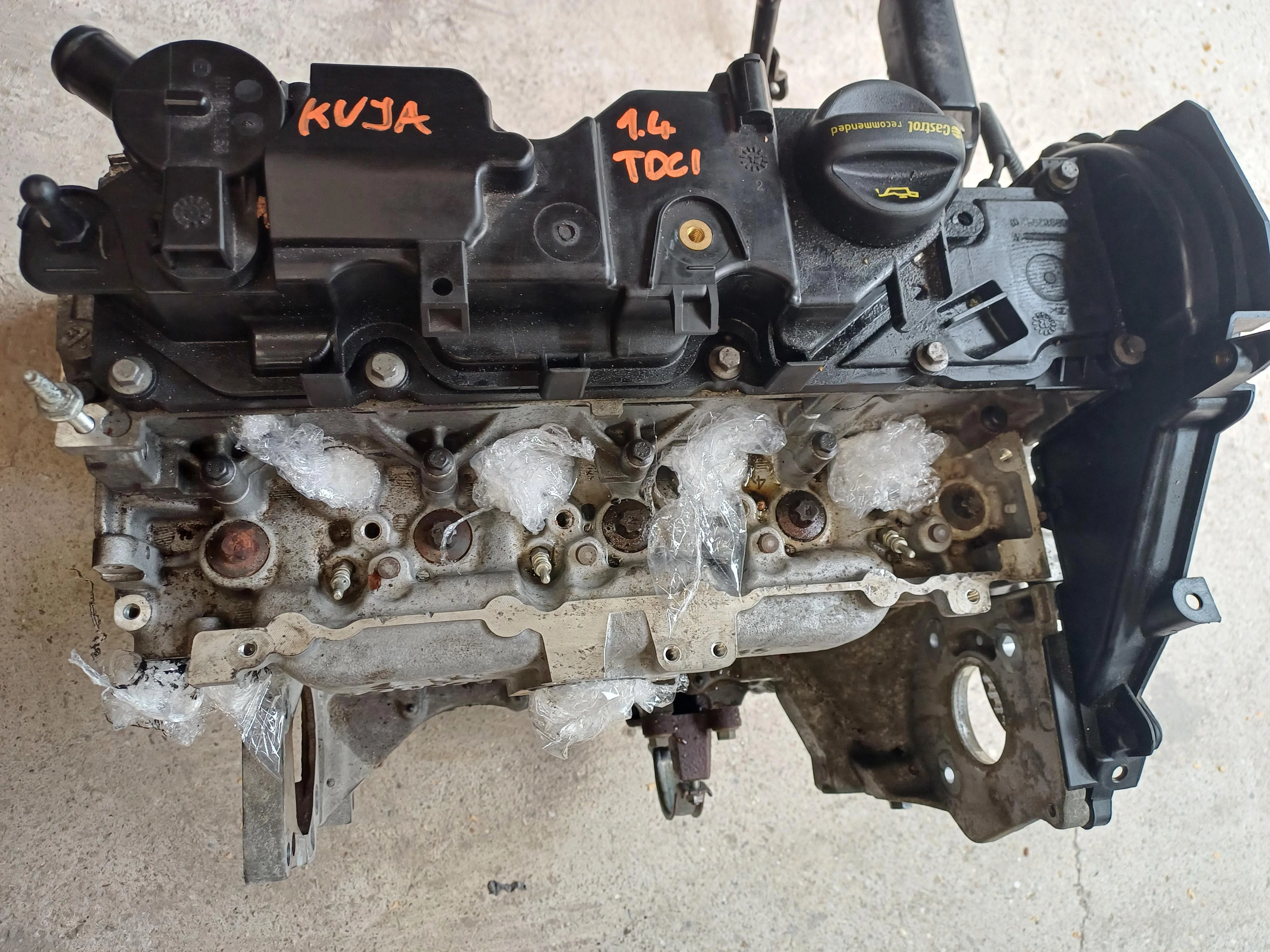 Ford Fiesta MK6 (2008-2017)  1.4Tdci Diesel Fűzött Motor Hengerfejjel 